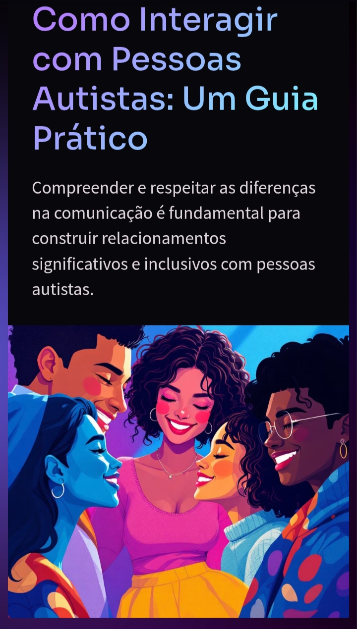 Interagir Como Interagir com Pessoas Autistas: Um Guia Prático - Darlene Alei...