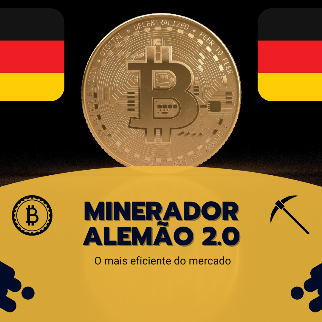 Minerador alemão 2.0 BTC - Thiago pê borges | Hotmart