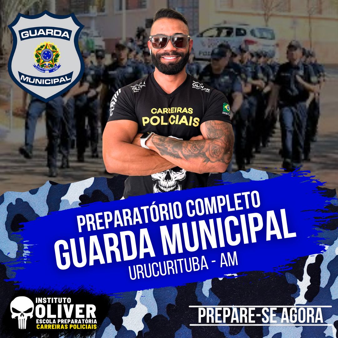 Imagem de capa para o Curso online 👮‍♂️ Preparatório Completo GUARDA MUNICIPAL de URUCURITUBA - AM 👮‍♂️ GCM - Instituto Óliver