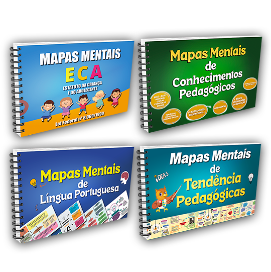 COMBO 9 Mapas Mentais Completo - Universo da Pedagogia | Hotmart