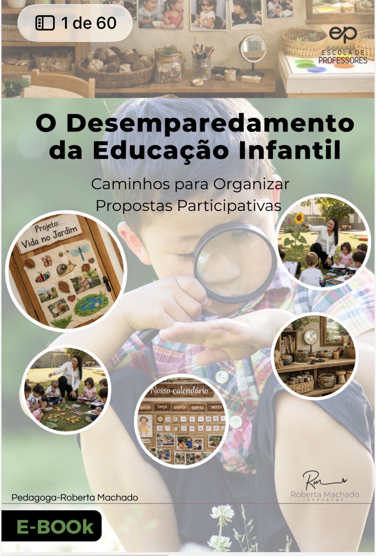 E-book: O Desemparedamento da Educação Infantil- Pedagogias Partici...