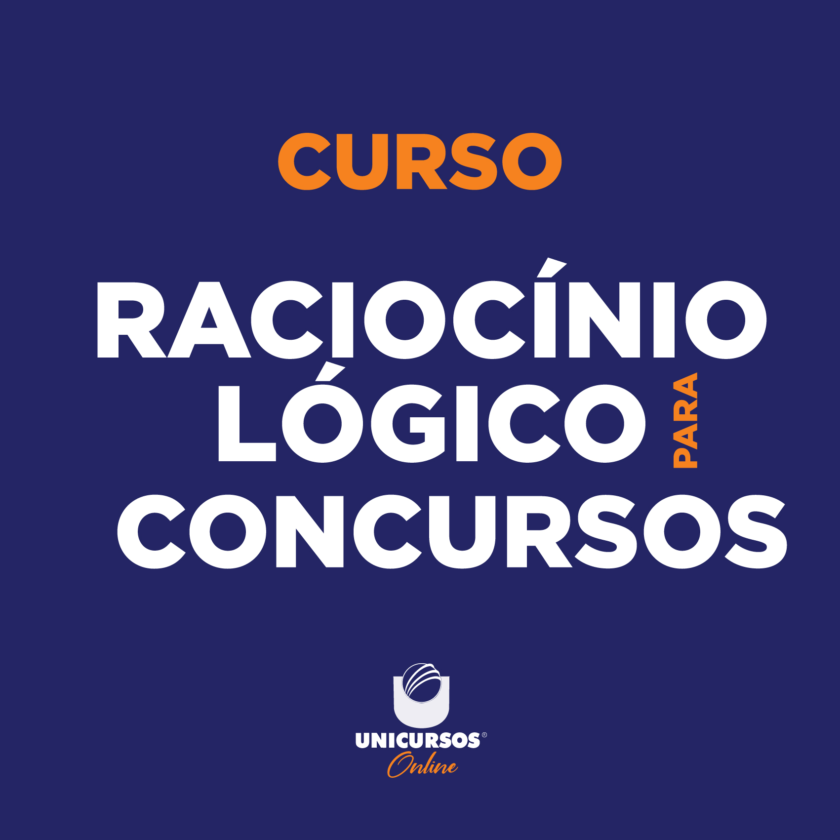 Imagem de capa para o Curso online RACIOCÍNIO LÓGICO - BÁSICO PARA CONCURSOS