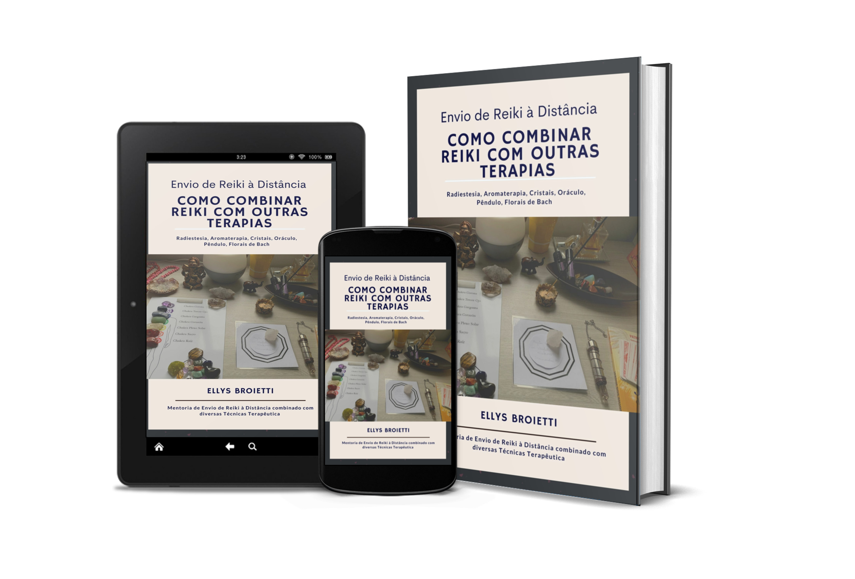 Imagem de capa para o Ebook Envio de Reiki à Distância