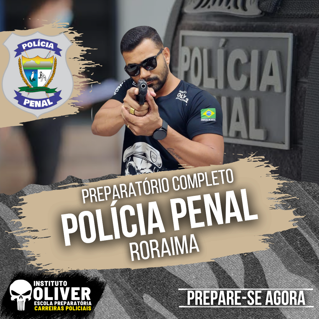 Imagem de capa para o Curso online 👮‍♂️Preparatório Completo POLÍCIA PENAL de Roraima 👮‍♂️ PP-RR - Instituto Óliver