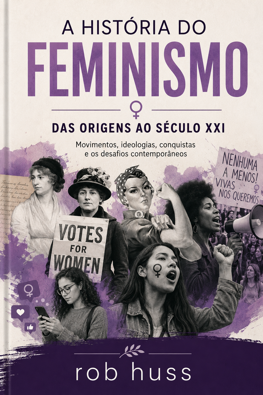 Capa do E-book A história do Feminismo