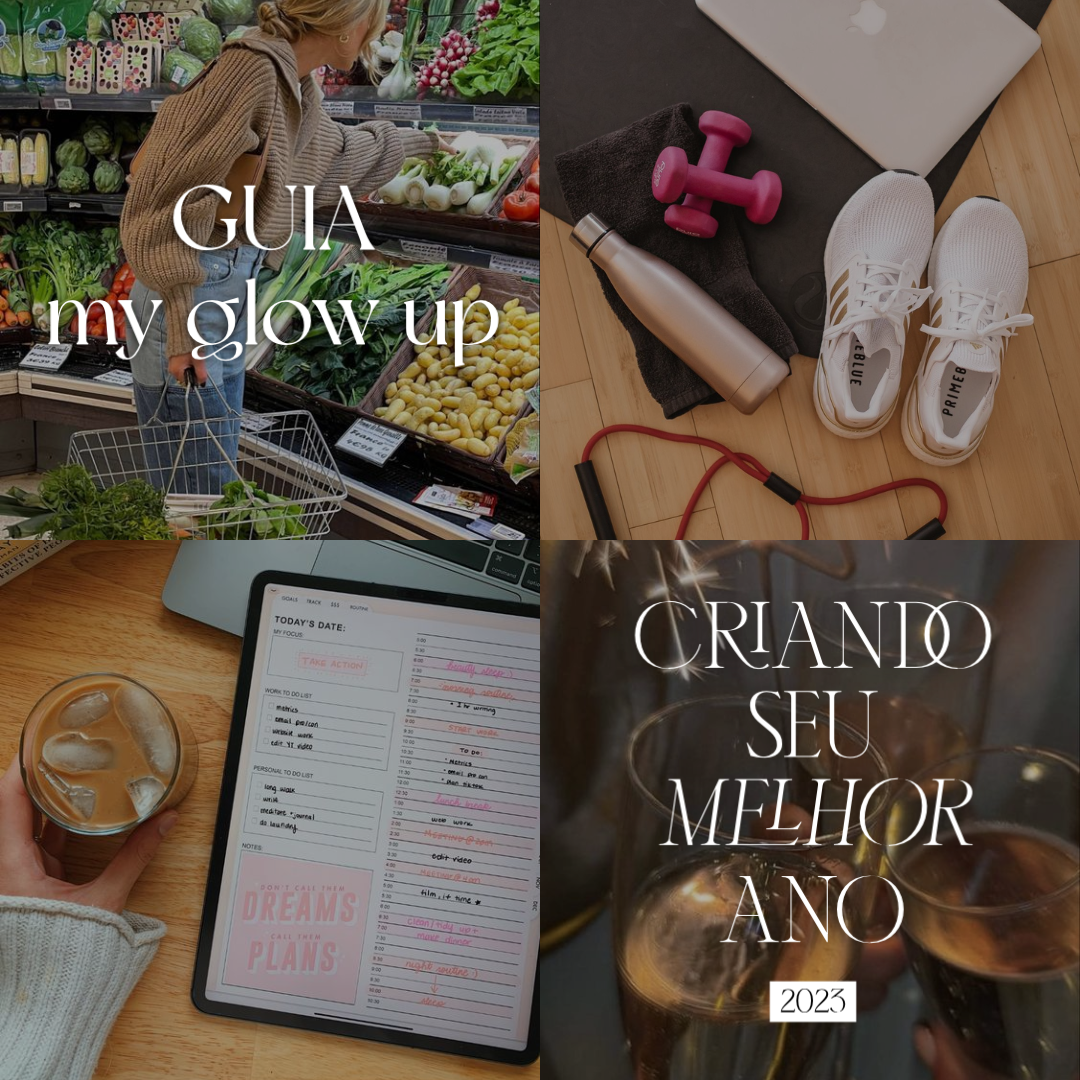 Imagem de capa para o Ebook COMBO: My Glow Up + Melhor Ano