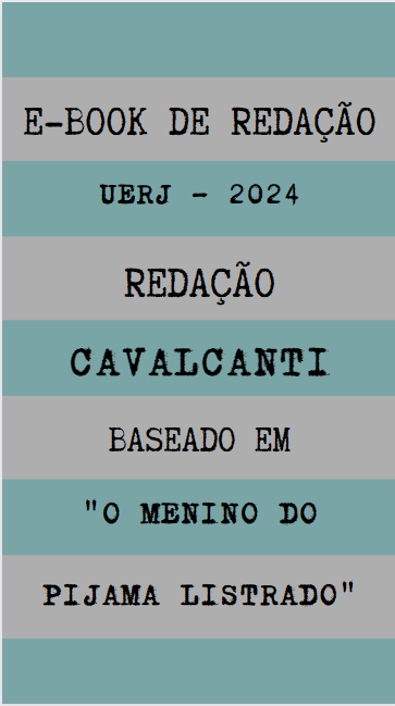 Imagem de capa para o Ebook E-book redação UERJ VESTIBULAR 2024