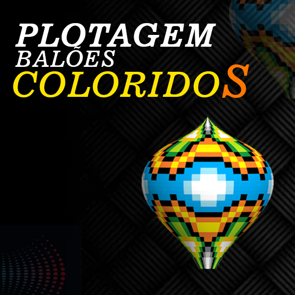 Imagem de capa para o Curso online PLOTAGEM DE BALÕES COLORIDOS