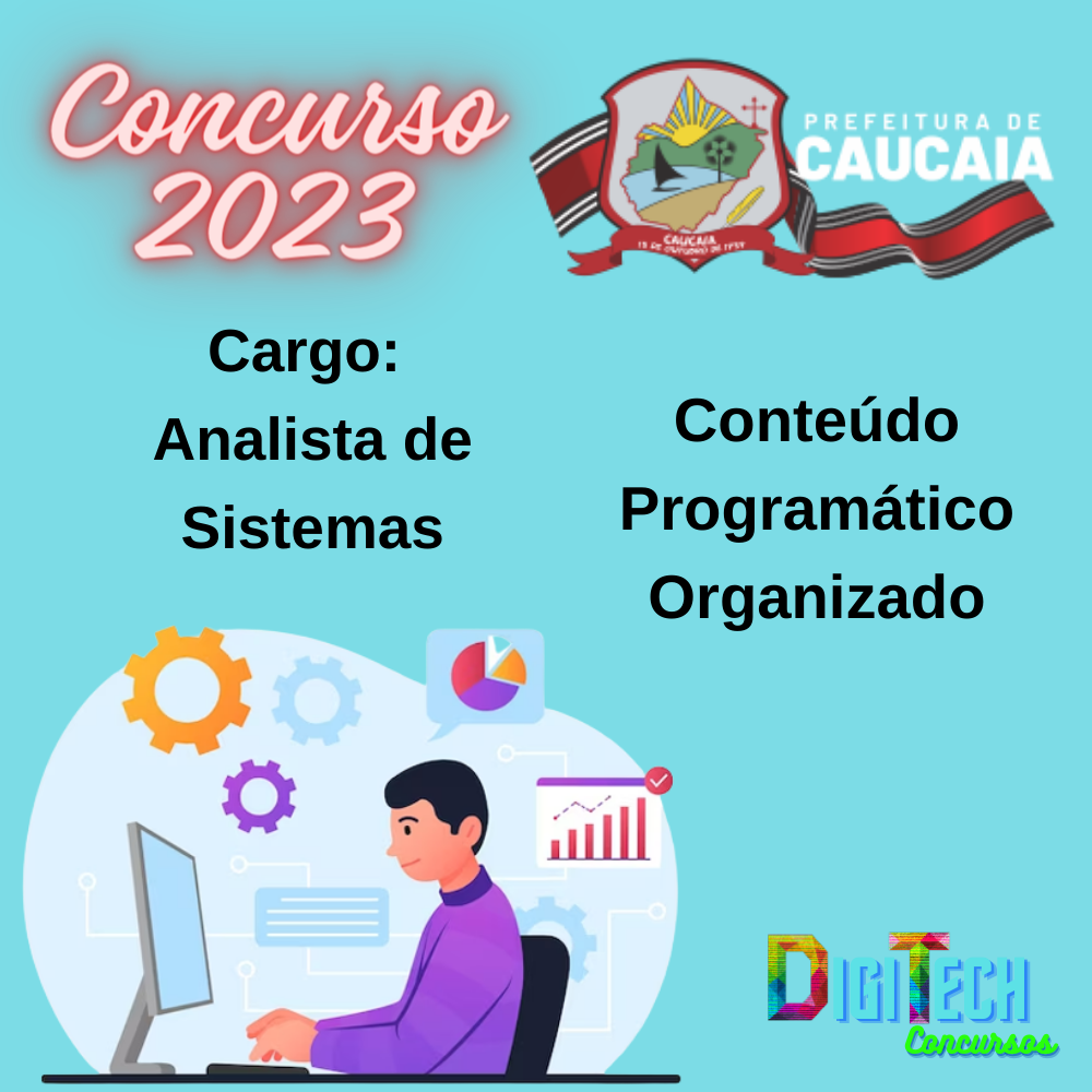 Conteúdo Programático Organizado - Analista de Sistemas - Concurso de ...