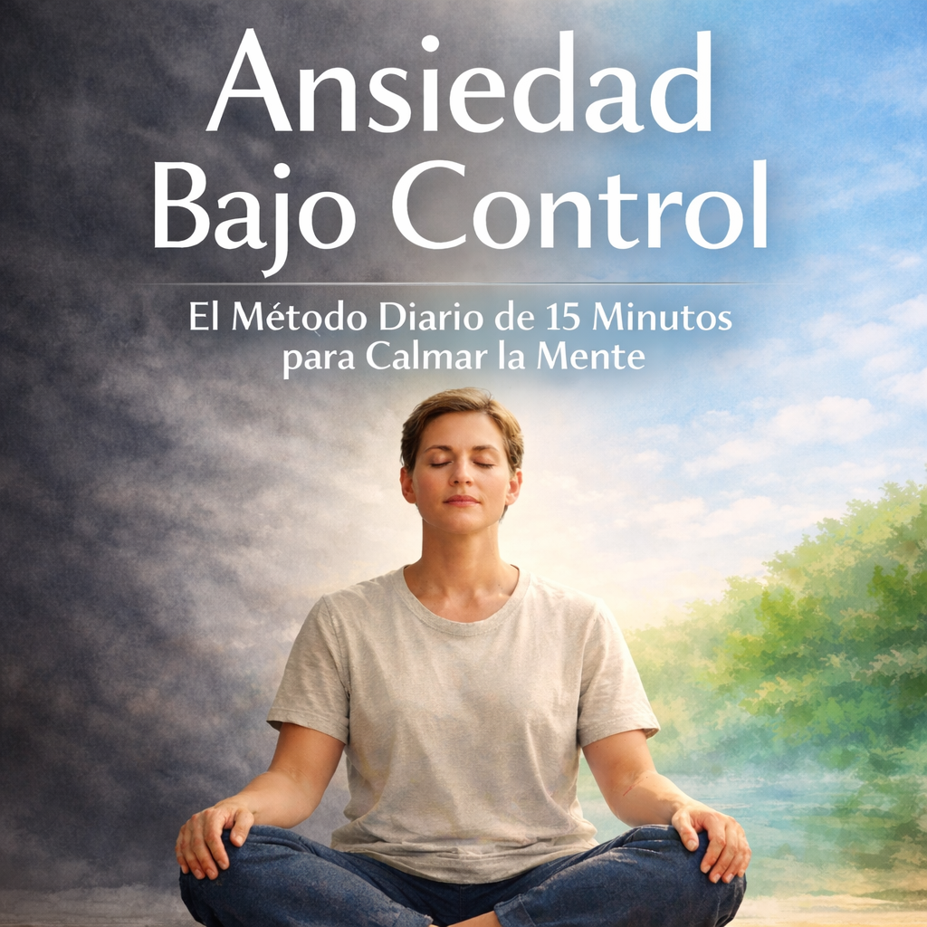 ANSIEDAD BAJO CONTROL El Método Diario de 15 Minutos para Calmar la Mente