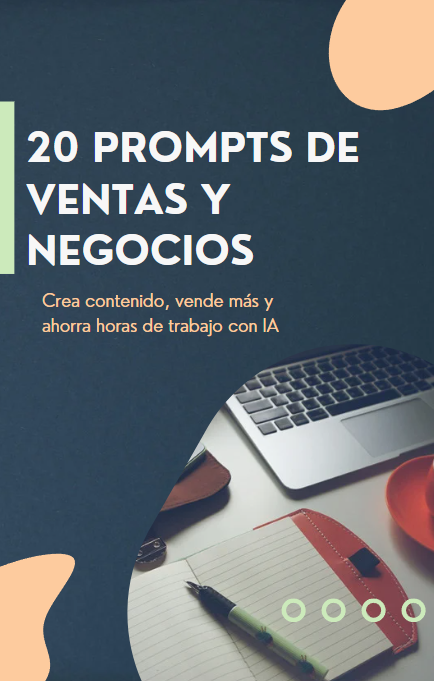 20 Prompts de IA Ventas y Negocios | Hotmart