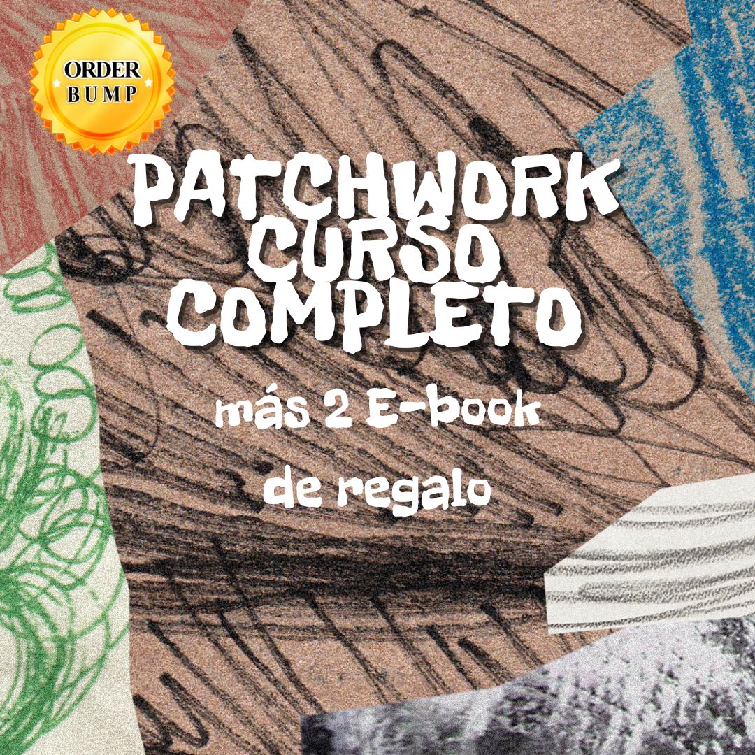 Patchwork curso completo más 2 E-book de regalo - DigitalEbooks