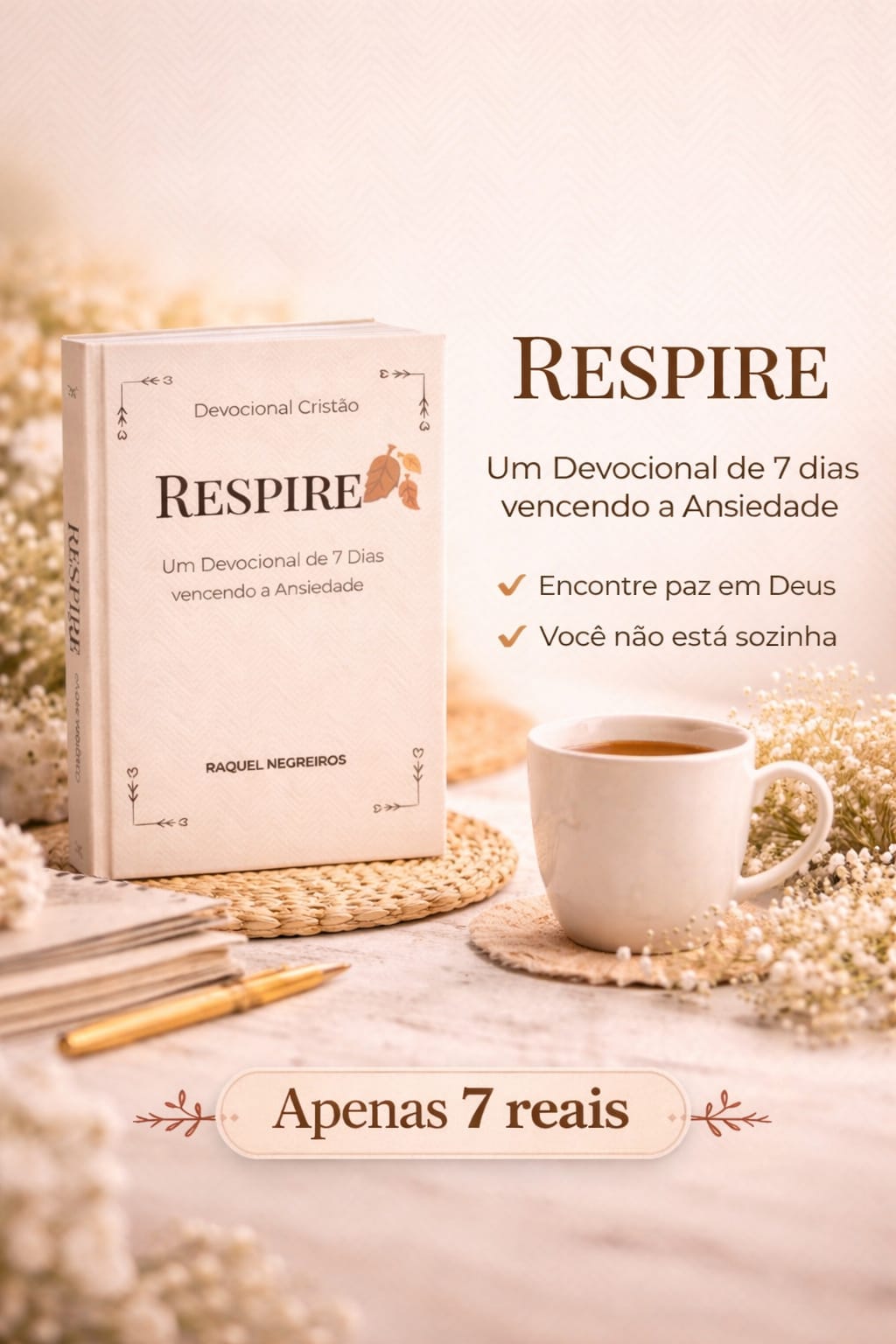 Liberte-se da Ansiedade em 7 Dias: Um Guia Prático para Mães Empree...