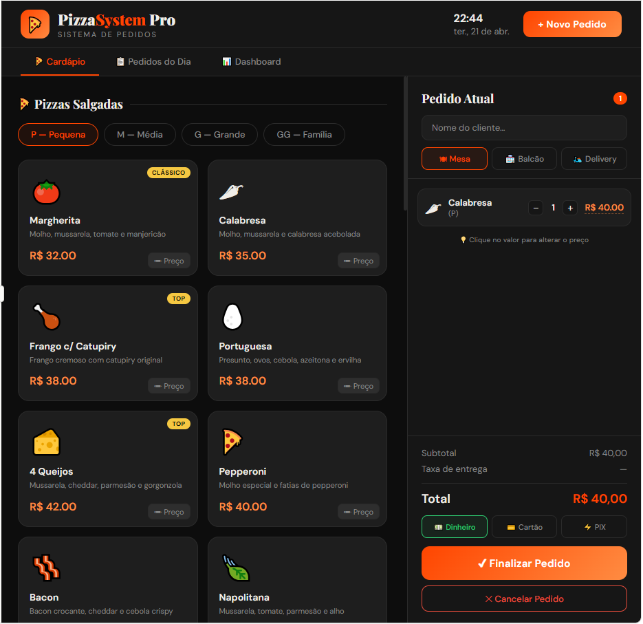 PizzaSystem Pro | Hotmart