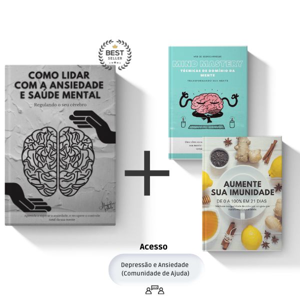 Combo 3 Ebooks - Como Lidar com a Ansiedade e Saúde Mental + Técnicas ...