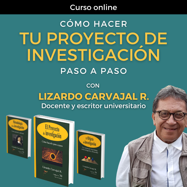 CÓMO HACER TU PROYECTO DE INVESTIGACIÓN, PASO A PASO (CURSO ONLINE)