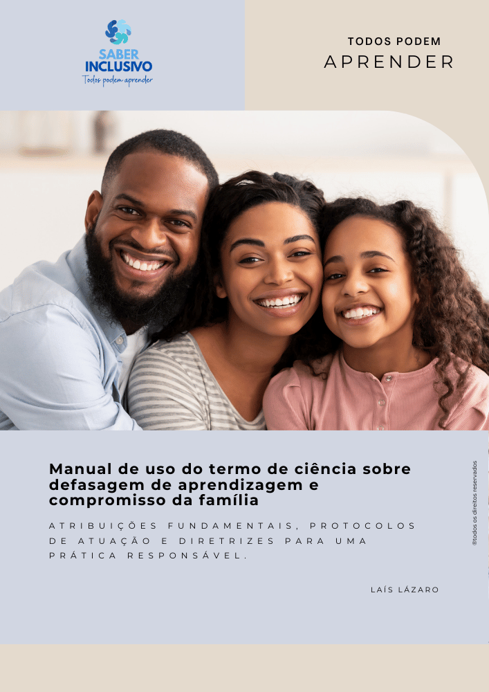 MANUAL DE USO DO TERMO DE CIÊNCIA SOBRE DEFASAGEM DE APRENDIZAGEM E...