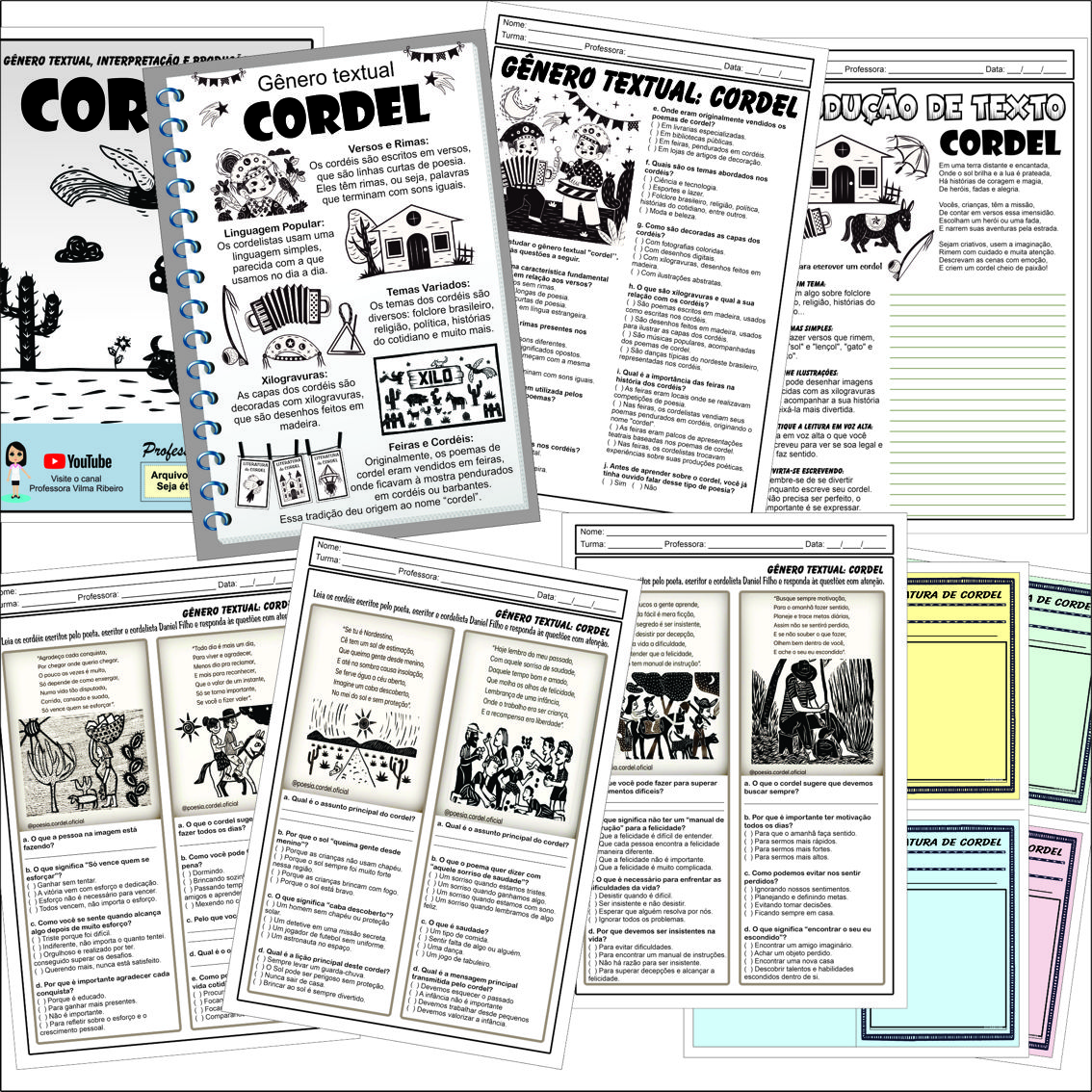 Gênero Textual, interpretação de texto e produção textual: Cordel