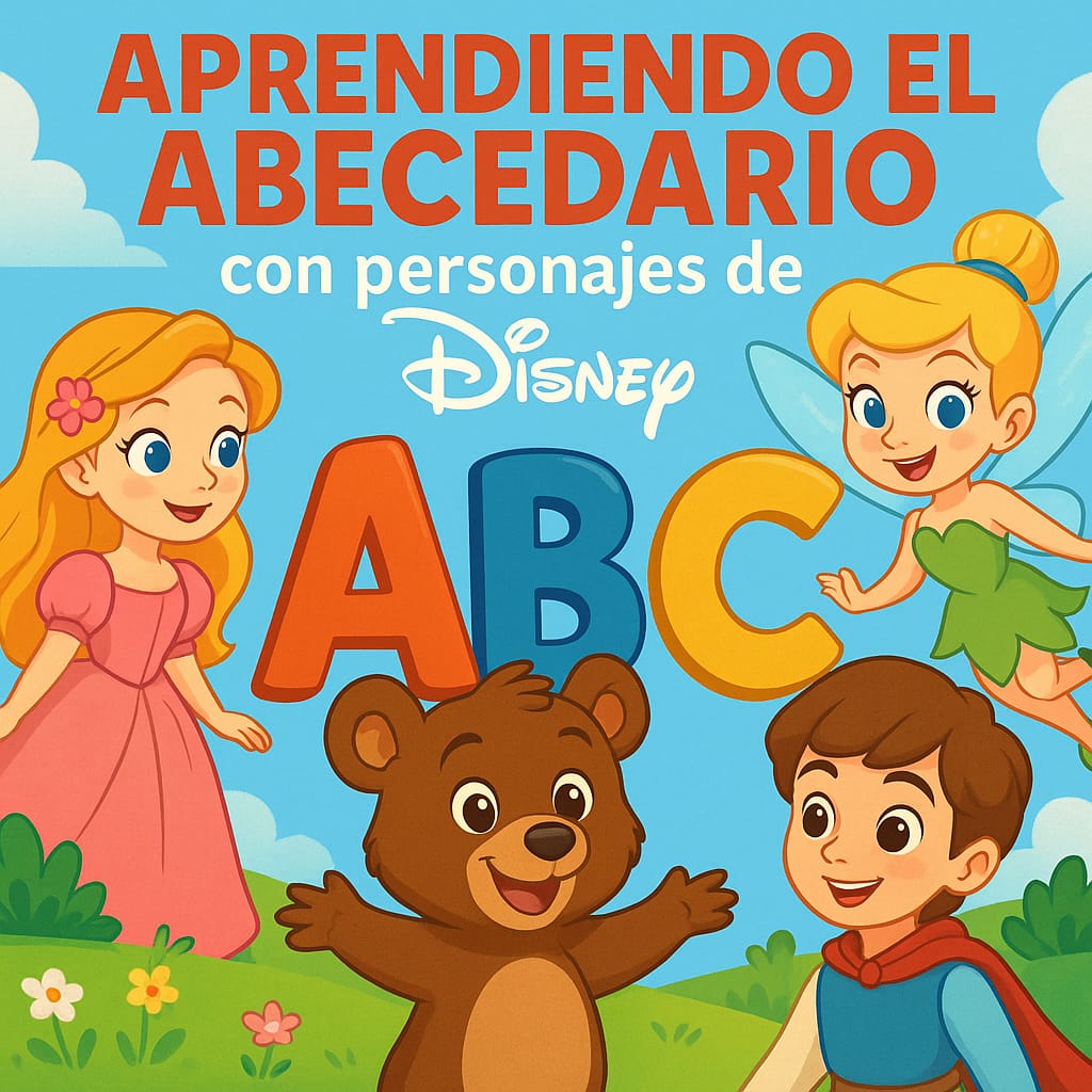 Aprende el Abecedario con Magia Disney – Recurso Educativo para Niñ...