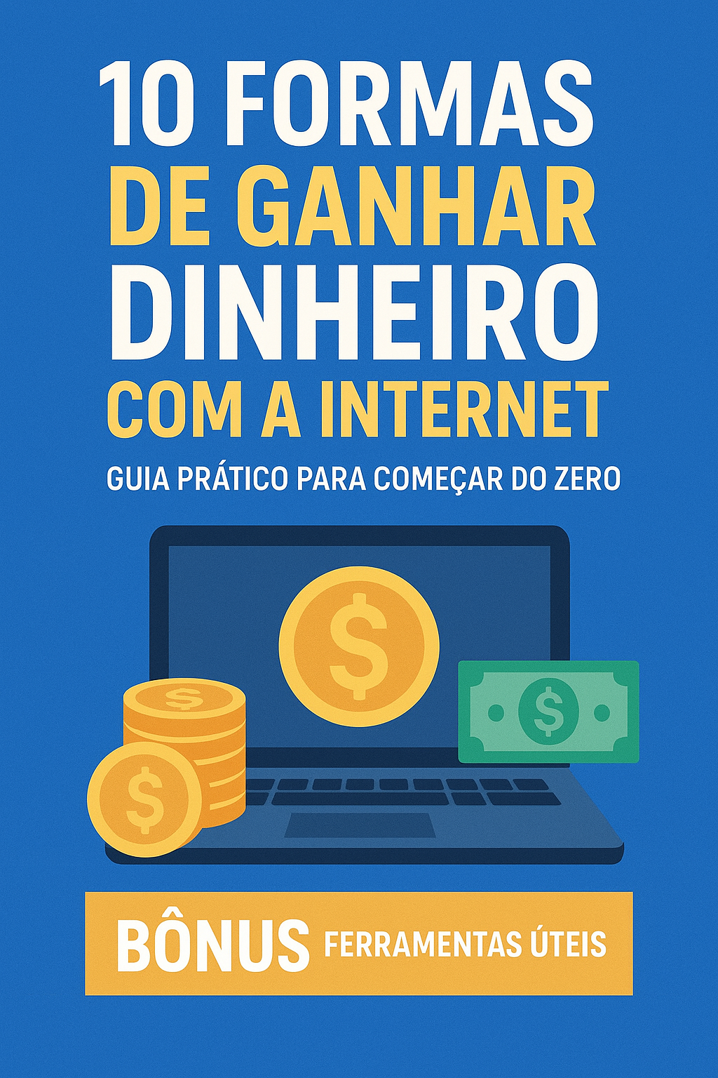 10 Formas de Ganhar Dinheiro com a Internet - Guia Prático para Com...