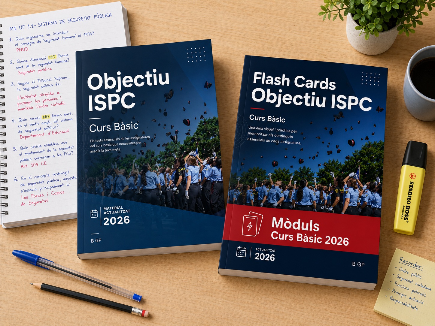 Pack PREMIUM ISPC - OBJECTIU ISPC + FLASH CARDS OBJECTIU ISPC 2026 ...