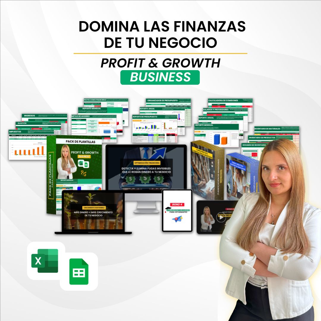 Domina las Finanzas de tu Negocio Método P&G Business - Profit & Gr...