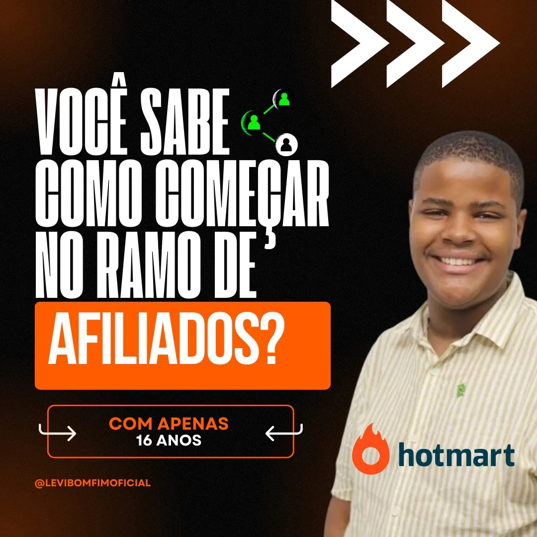 Mais novo milionário com marketing digital - LEVIBOMFIM | Hotmart