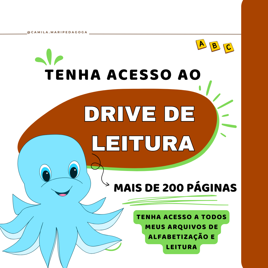 DRIVE ALFABETIZANDO - Camila Ribeiro | Hotmart