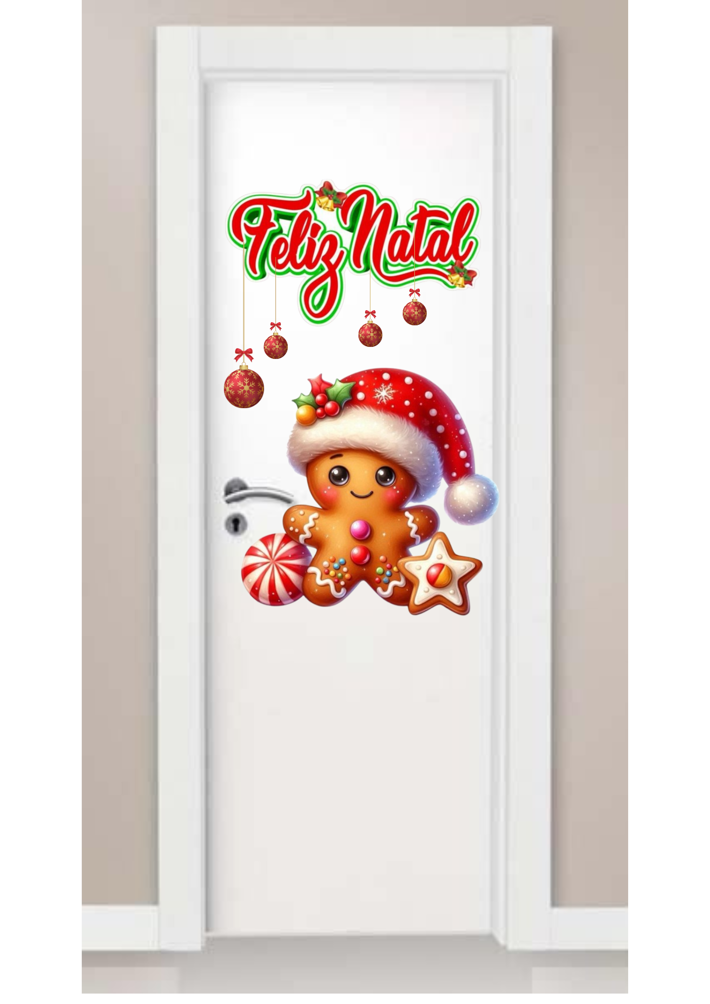 Painel Porta Biscoito Natalino