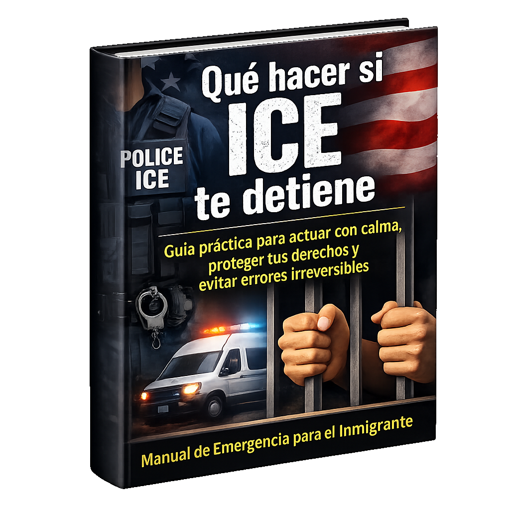 Qué hacer si ICE te detiene: Manual de emergencia para el inmigrant...