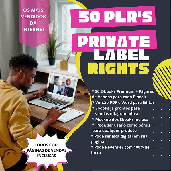 50 Plr's Prontos para Venda