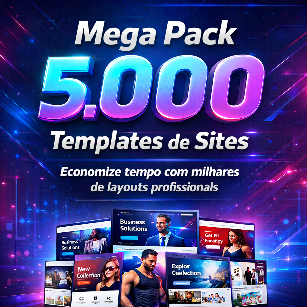 Mega Pack Template de Sites Prontos para Editar - AM Digital | Hotmart