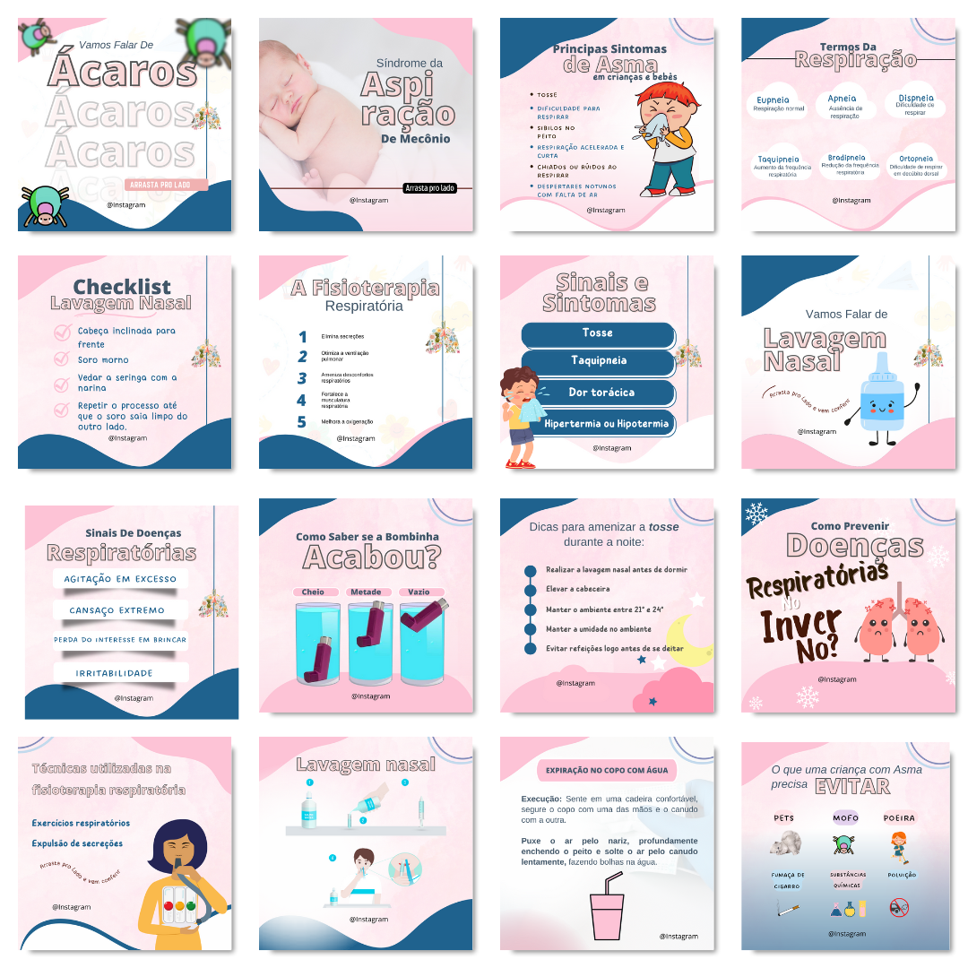 Imagem de capa para o Curso online CANVA FISIOTERAPIA RESPIRATÓRIA