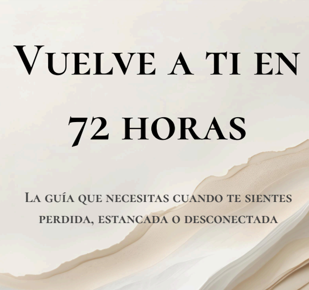 Vuelve a ti en 72 horas – Guía de reconexión emocional - Shikara Ro...