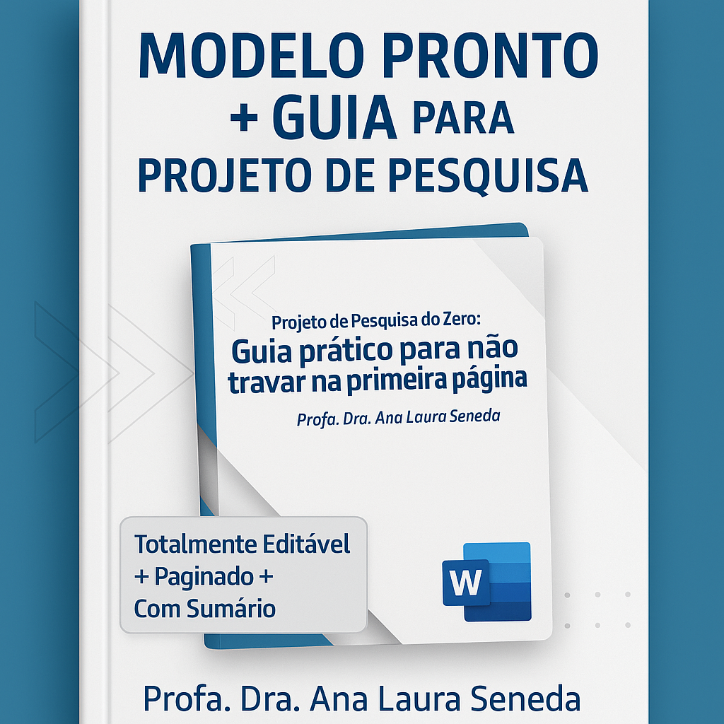 Projeto de Pesquisa Sem Mistérios – Modelo Editável + Guia Prático