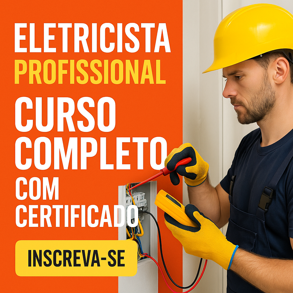 Eletricista Profissional: Curso Completo com Certificado