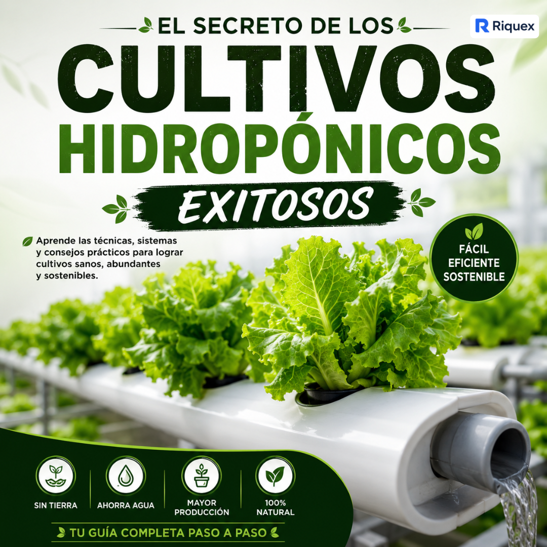 El Secreto de los Cultivos Hidropónicos Exitosos