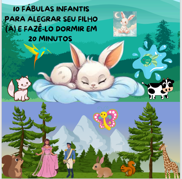 10 FABULAS INFANTIS PARA ALEGRAR SEU FILHO (A) E FAZE-LO DORMIR EM ...