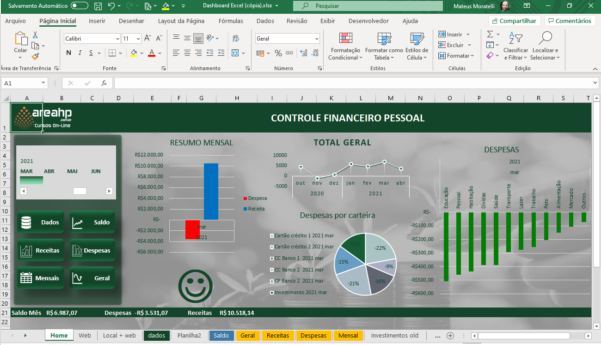 Imagem de capa para o Curso online Curso Jornada do Excel Interativo 2025