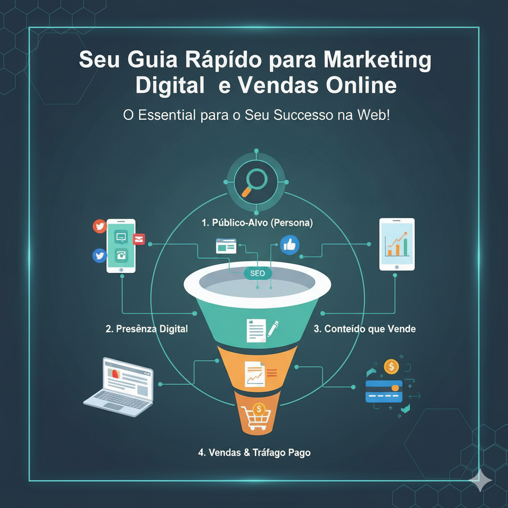 Marketing digital e vendas on-line sem sair da sua área de conforto...