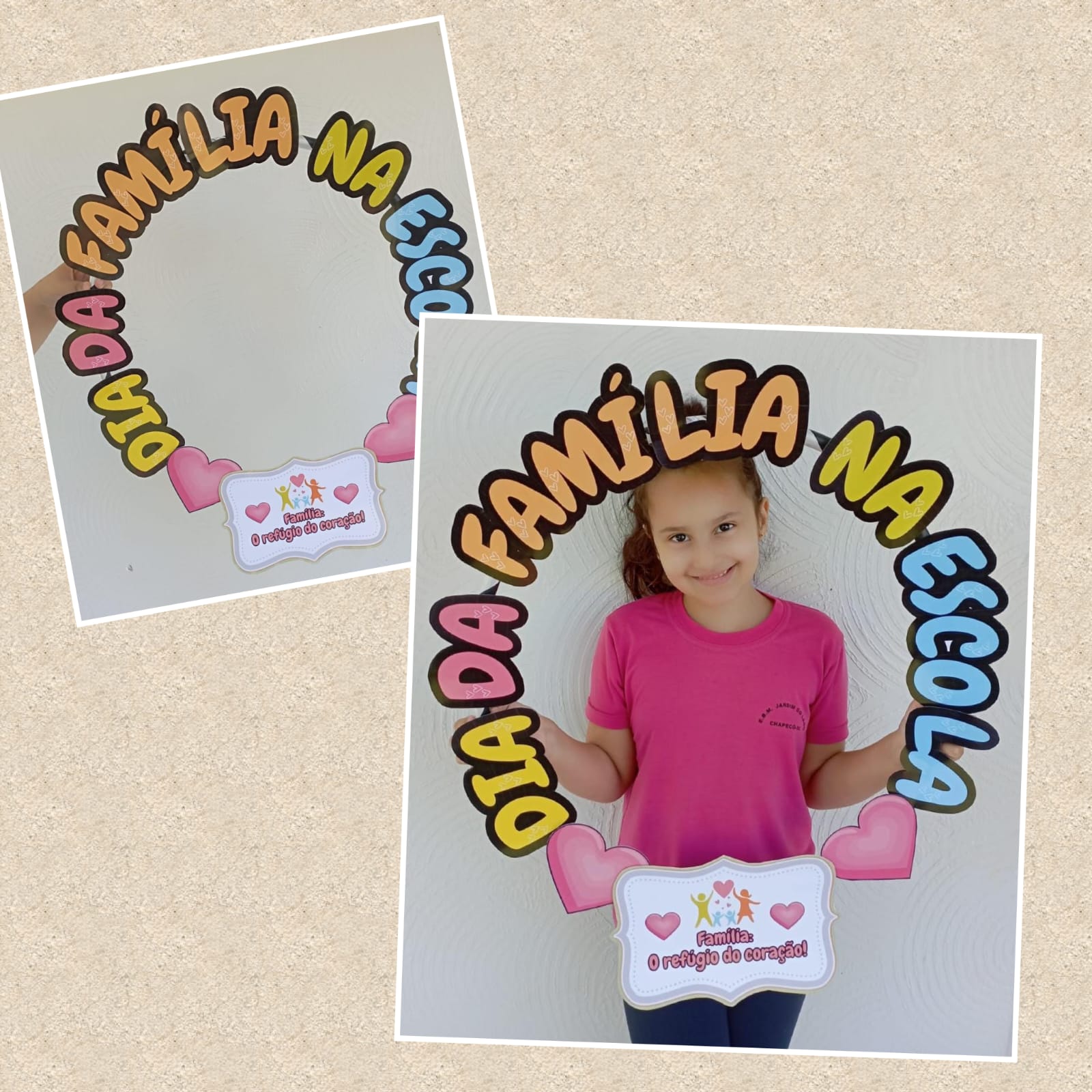 🎉 BAMBOLÊ DECORATIVO PARA FOTOS – DIA DA FAMÍLIA NA ESCOLA 🎉 - PD...