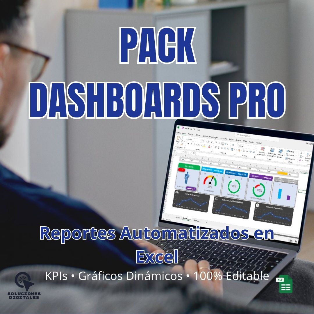 Pack Dashboards Ejecutivos: KPIs y Reportes Automatizados - Solucio...