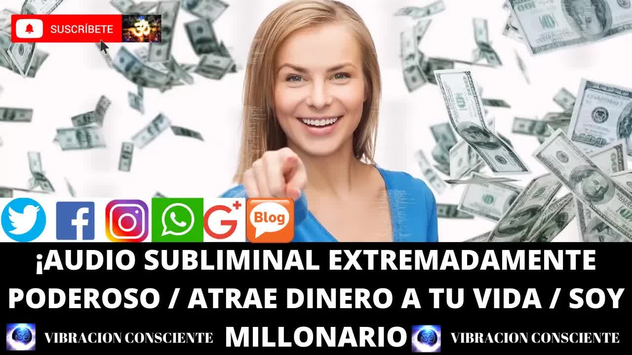 Audio subliminal extremadamente poderoso | Atrae dinero a tu vida