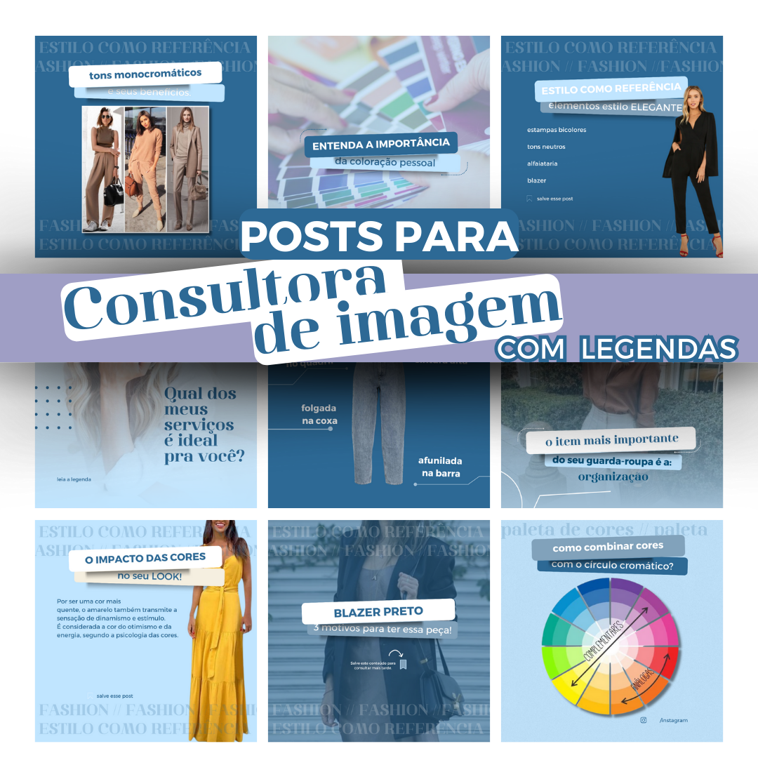 Pack Consultora de Imagem