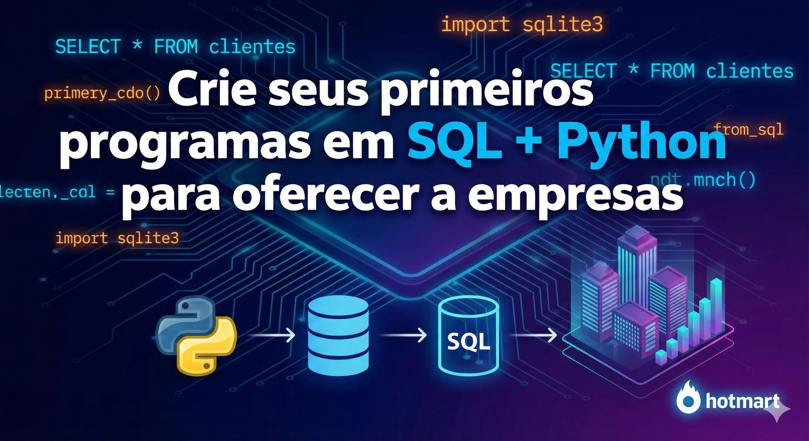 SQL + PYTHON INICIAL PARA EMPRESAS - Lucas Leitao | Hotmart