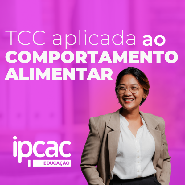 Imagem de capa para o Curso online TCC aplicada ao Comportamento Alimentar.