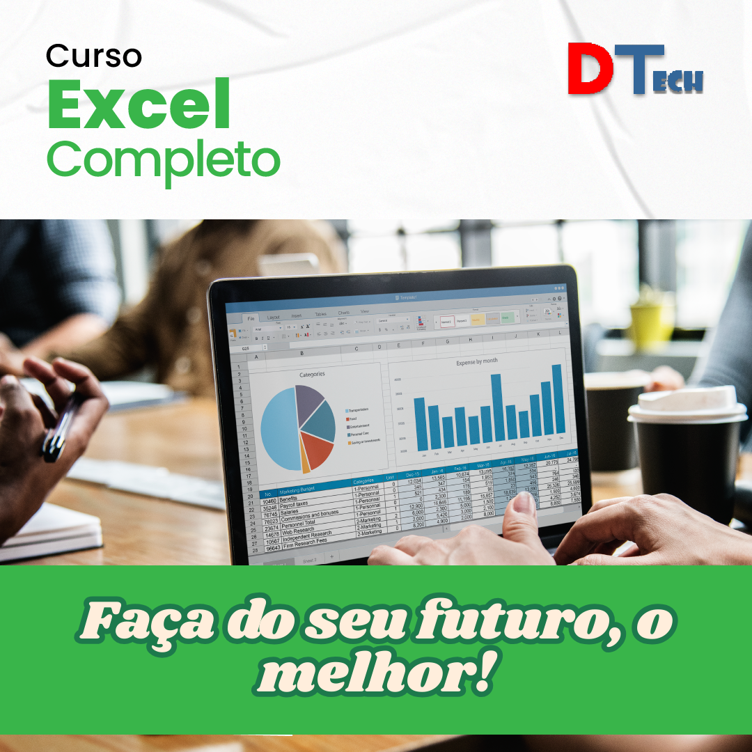 Imagem de capa para o Curso online Curso de Excel Básico