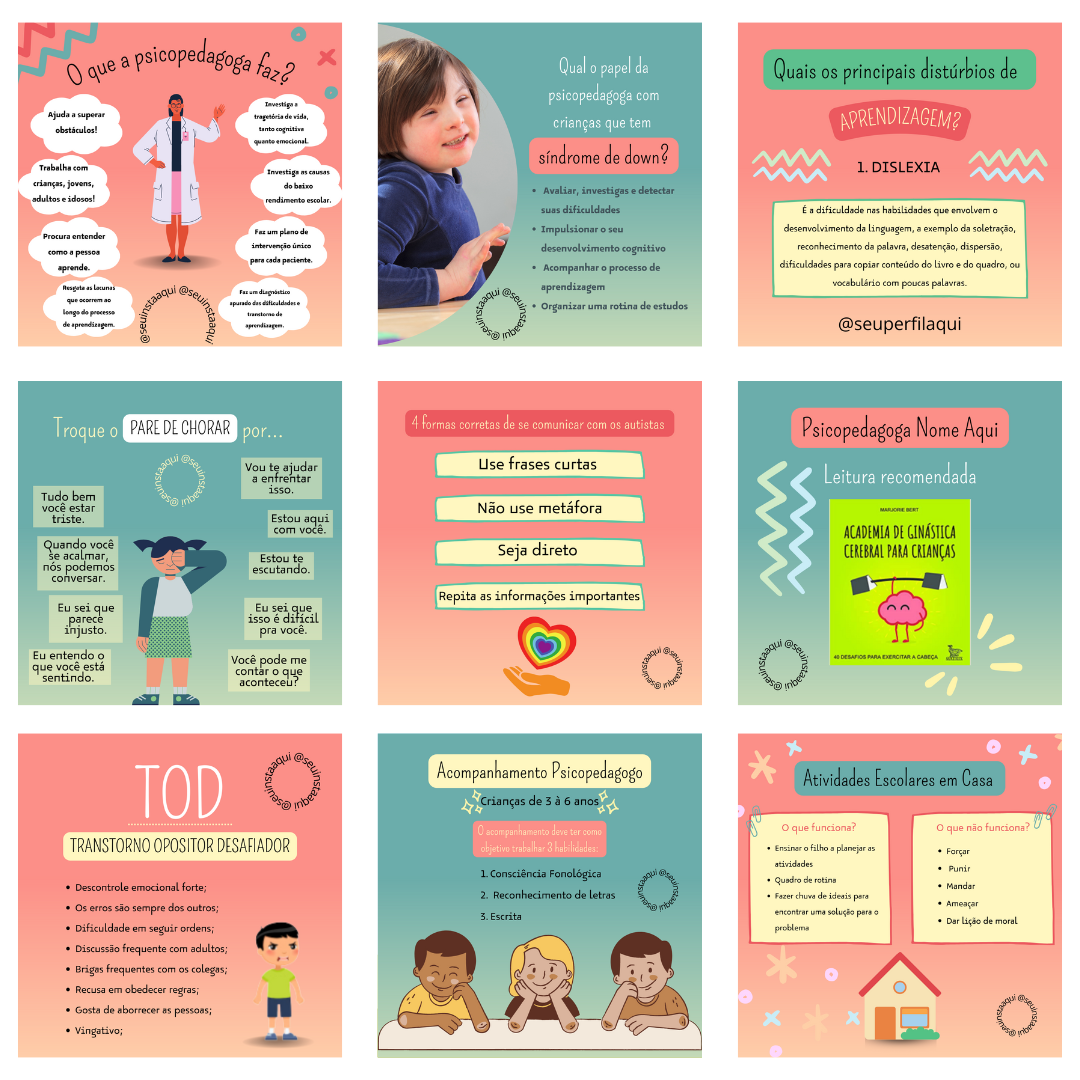 Imagem de capa para o Curso online Canva Psicopedagogia