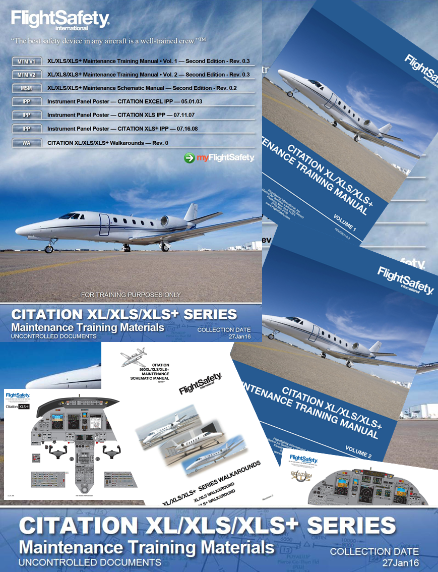 Citation XL XLS XLS+ Series Maintenance Training Manual - Cucure201...