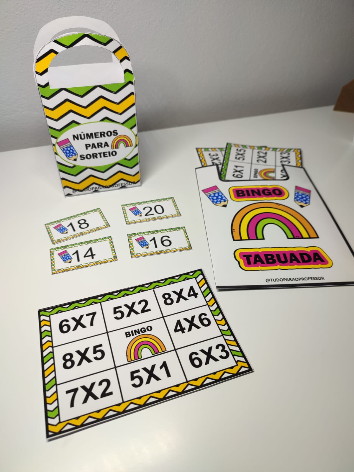 BINGO DA TABUADA - Bruna da nova | Hotmart